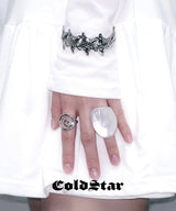 S.Steel Cold Star Starfish Bangle Bracelet