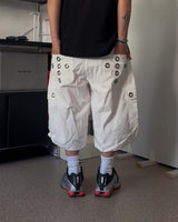 SL Eyelet Cargo Bermuda Pants