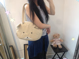 (beige)mini-hamster Shoulder Crossbag