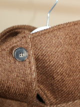 バルマカンシングルアルパカハーフコート (Wool Coat/Winter Coat)