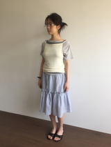 YWD シャーリングスカート(3color)