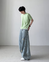 Raito Curved Balloon Denim