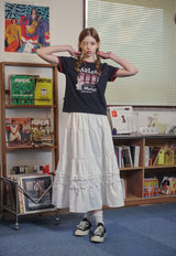 Lucky Day CROP Ringer Tee