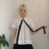 chiffon dot scarf