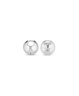 [925 silver] Deux.silver.107 / walnut earring (silver)