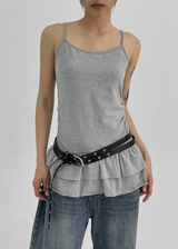 [MADE] Perotti Frill Layered Sleeveless