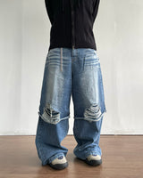 Alt Layered Denim Pants