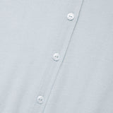 KIRSH PLAIN SEE THROUGH CROP CARDIGAN - LIGHT BLUE        