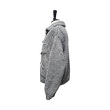 Grey Chunky Poket Cardigan