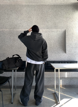 Nade Pigment Double Middle Hoodie (High Quality)