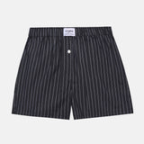 UNISEX ラベルトランクショーツ_CAHRCOAL