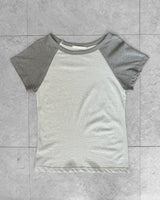 ヘザーラグラン ショートスリーブTシャツ
