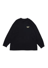グラフィックピグメントロングスリーブ (BLACK)