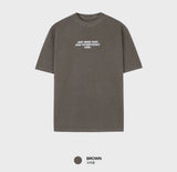 Look Taper Just Move Pigment Oversized Short Sleeve T-shirt