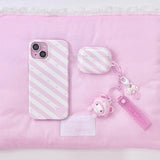 Candy stripe phone case - hard 