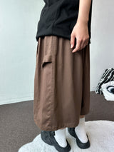 Jien Side Snap Cotton Bermuda Shorts 5color