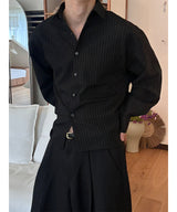 [F/W] Basic crop shirts(3color)