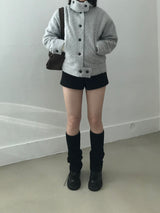 Prim high-neck jacket (2 colors)