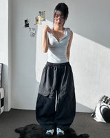 Grade Nylon Cargo Balloon Pants 4color