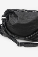Brim crack leather 2-way bag