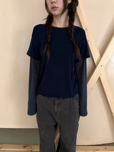 stripe layered T