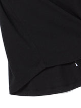 STRING TIED L/S BLACK