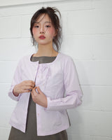 Uネックシャツ