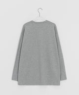 [unisex] ナピュスリットオーバープレーンロングスリーブT