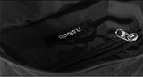 Classic Shirring Nylon Backpack – black