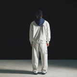 Sports Dept Piping Coloring Hood Zip-Up - Oatmeal