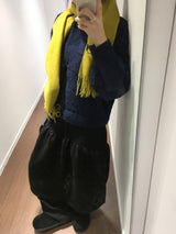 エッセンシャルメリノウールマフラー (5color)