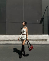 Halter strap bustier - BG