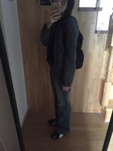 Grashy Bootcut Denim Pants