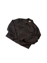 Leaf Pocket Crop レザージャケット 2C