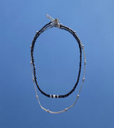 [SET] smile layered necklace