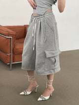 Cubic Bermuda pants