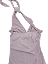 Ila Lace Long Halter Sleeveless
