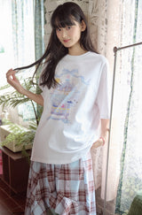 26SS★ DTP Ribbon Whale Short Sleeve Tee