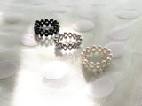Silver ball check ring