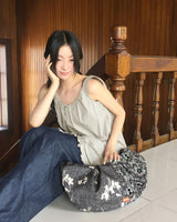 Limit String Frill Sleeveless One-piece