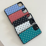 dot epoxy bumper case(strawberry)