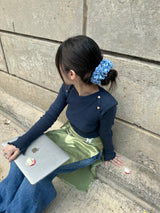 [Some options scheduled to ship by the third week of June] Cosymosy Ruffle Scrunchie - 3 Color