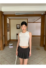スペシャルフラワービーズタンクトップ