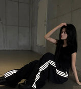 Cap Sleeve Contour U-Neck Slim Top
