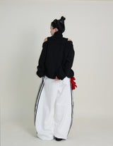 Ad-Wool レーストラックスウェットパンツ