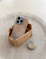 [MADE] Oat シルバーエポキシ iPhoneケース