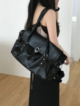 ローデン バックル ショルダー バッグ (2 colors)