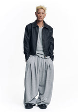 Super Mega Balloon Two-Tuck Sweatpants - Grey