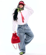 Heart padding bag (2colors)
