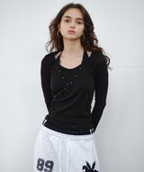 double t (black)